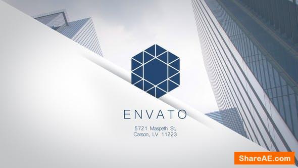 Videohive Minimal Paper Logo