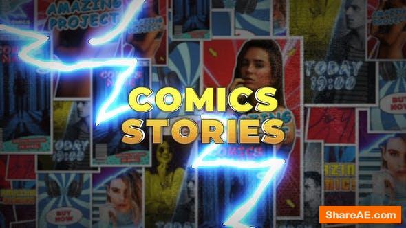 Videohive Comics Instagram Stories