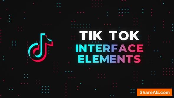Videohive Tik Tok Interface Elements