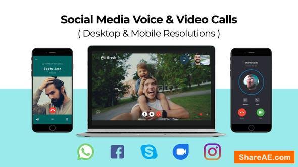 Videohive Social Media Voice & Video Calls