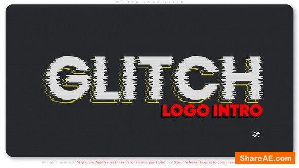 Videohive Glitch Logo Intro 26896488
