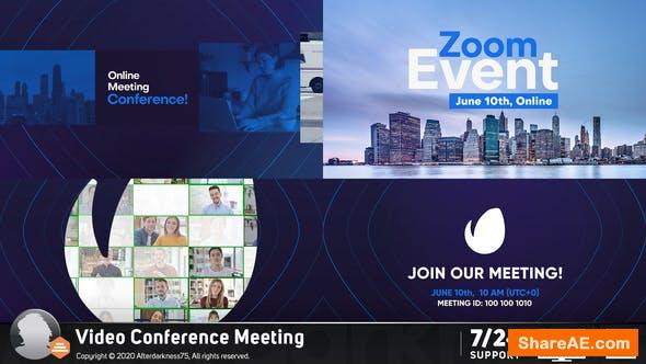 Videohive Video Conference Online Zoom Meeting