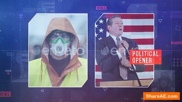 Videohive Political News Opener