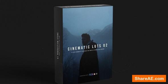 Cinematic LUTs 02 | LOG LUTs