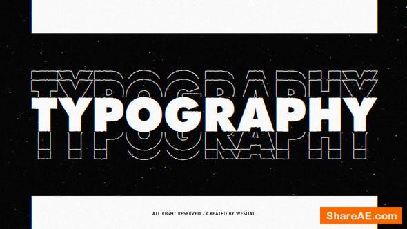 after effects template free kinetic typography pack download