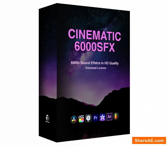 6000+ Cinematic SFX Ultimate Bundle Pack