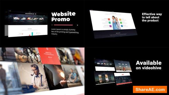 website promo after effects download