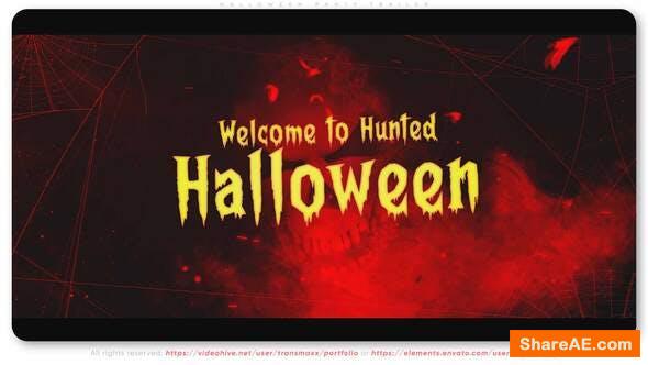 favorite halloween party after effects project videohive free download