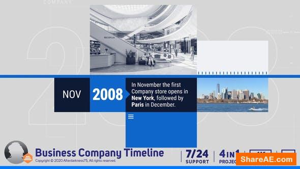 Videohive Business Company Timeline 27046651