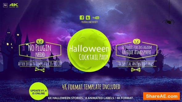 favorite halloween party after effects project videohive free download