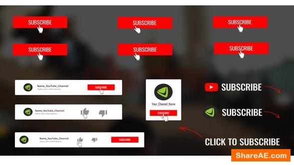Videohive Youtube Subscribes Likes Notifications 23381019