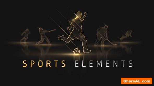 Videohive HUD Sports Elements (Pack 360+) 19488380
