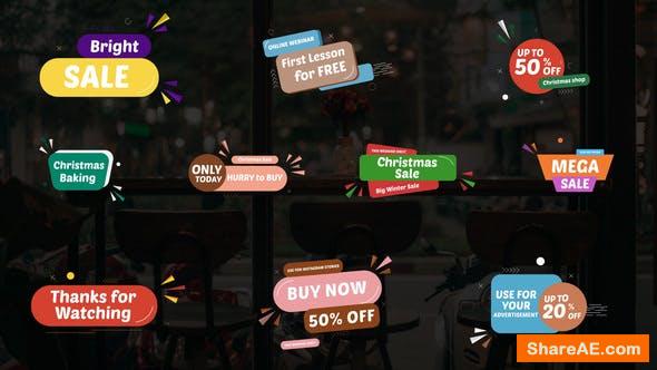 Videohive Christmas Mega Sale Titles || After Effects