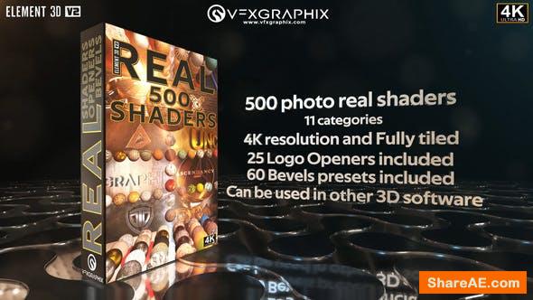 Videohive REAL shaders pack 28252762