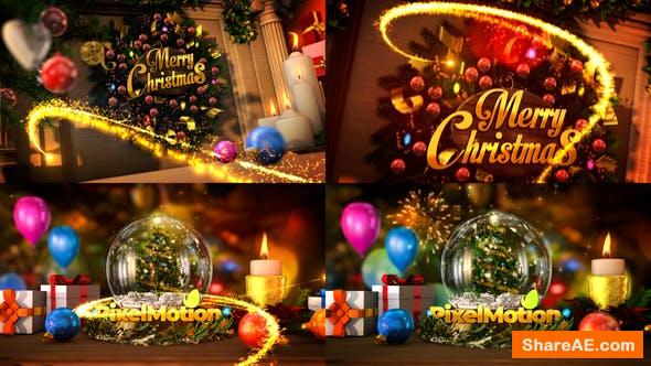 merry christmas after effects template free download