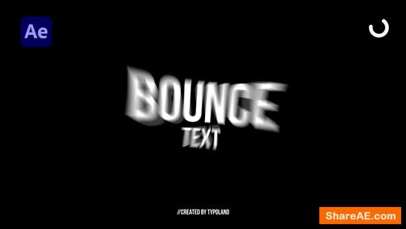 Free Bounce Tool for After Effects 