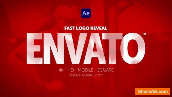 VIDEOHIVE Fast Logo Reveal 33994933