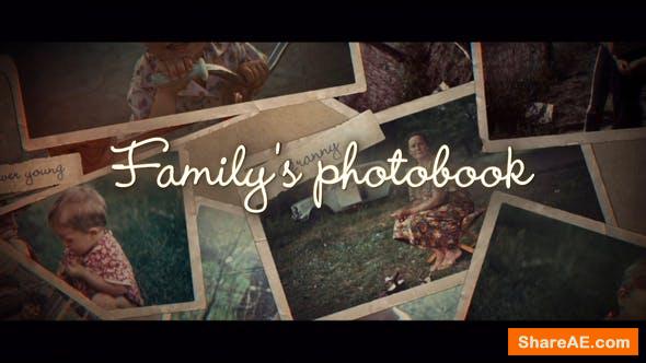 Videohive Family's Photo Book