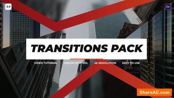 Videohive Transitions Pack 3.0 - After Effects