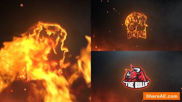 Videohive Epic Fire Logo Reveal 38718241