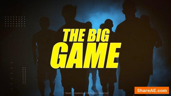 Videohive Sport Opener - Big Game