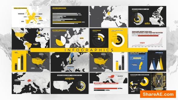 Videohive World Map Pro - Infographics