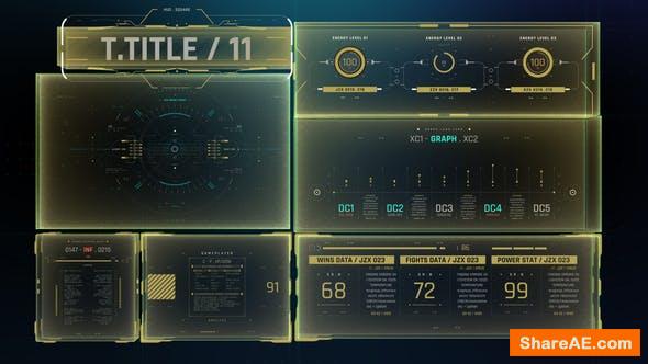 hud interface after effects download free