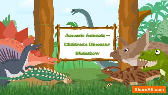 Videohive Jurassic Animals--Children's Dinosaur Slideshow » free after ...