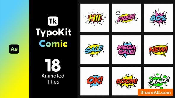 Comic Titles - After Effects Templates