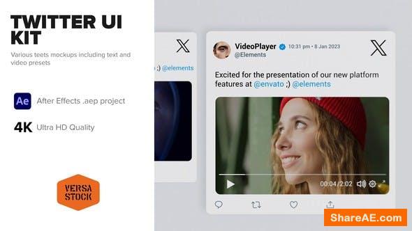 download twitter feed videohive after effects templates