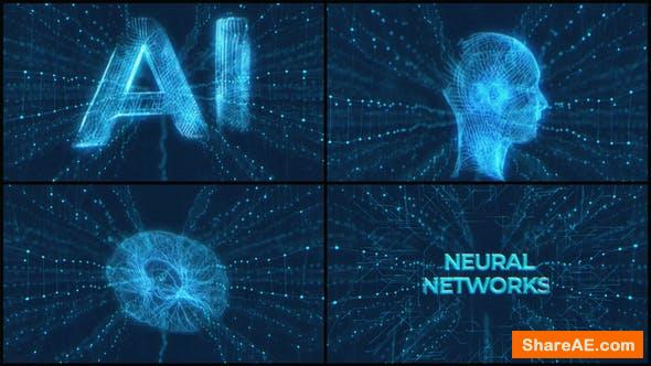 Videohive AI Artificial Intelligence Titles | Digital Technology Crypto Project