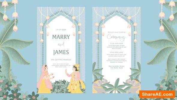 indian wedding invitation video templates after effects free download