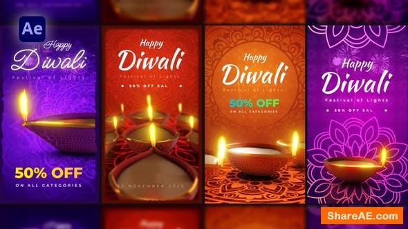 Videohive Diwali Festival Stories Pack
