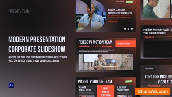 corporate presentation after effects template free