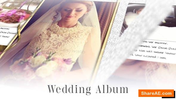 wedding album after effects project template free download