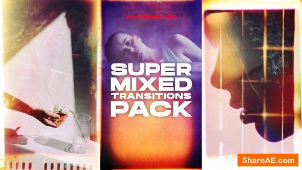Videohive Super Mixed Transitions Pack | Vertical, Instagram Stories, Reels, TikTok