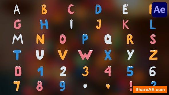 photo alphabet videohive free download after effects templates