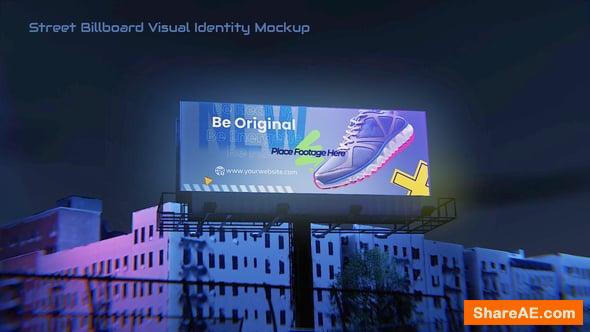 Videohive Street Billboard Visual Identity Mockup